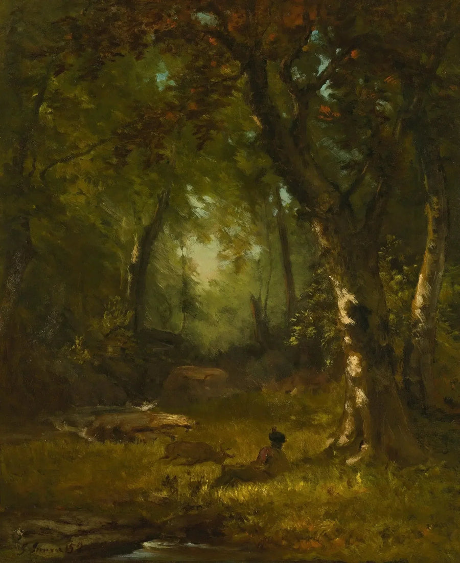 Landskap med jeger - George Inness

Source:
Paysage avec chasseur - George Inness