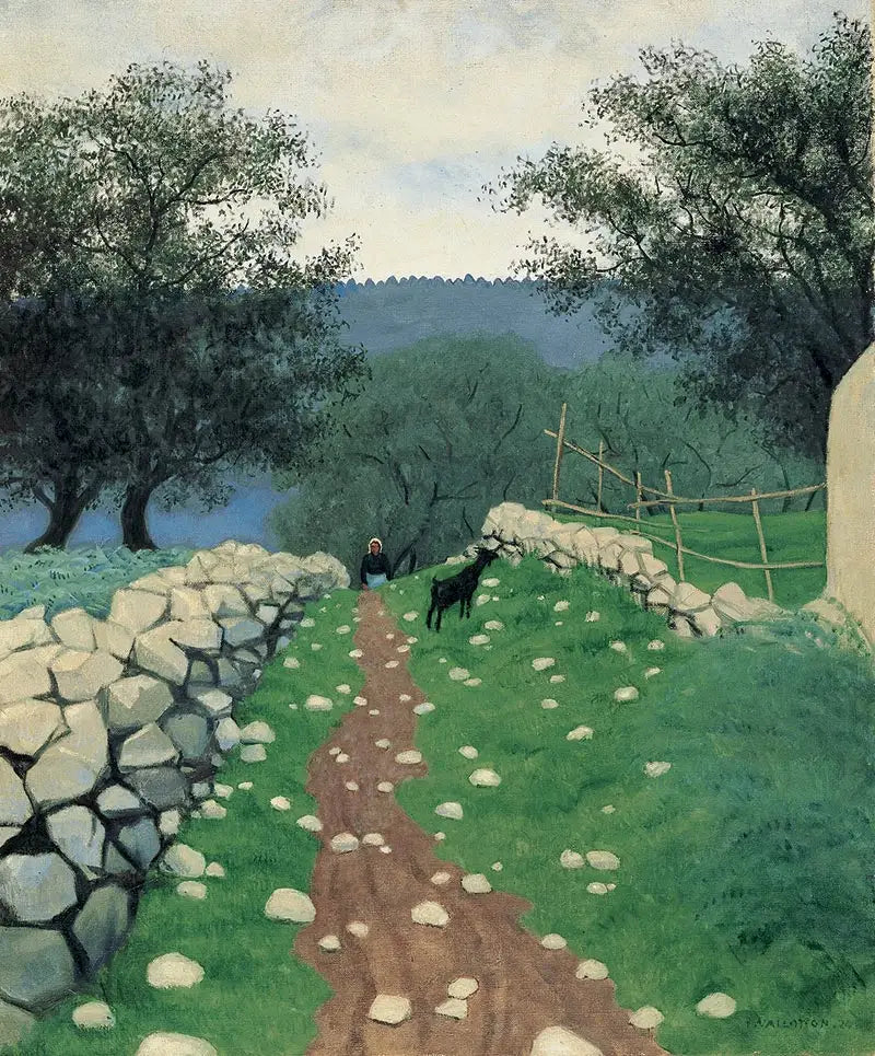 Landskap med geit, Vence - Félix Vallotton

Source:
Paysage avec chèvre, Vence - Félix Vallotton