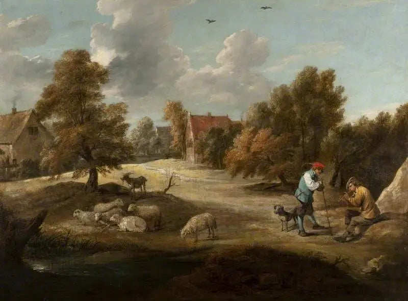  Landskap med gjeterne utenfor en landsby - David Teniers den Yngre

Source:
Paysage avec des bergers à l'extérieur d'un village - David Teniers le Jeune