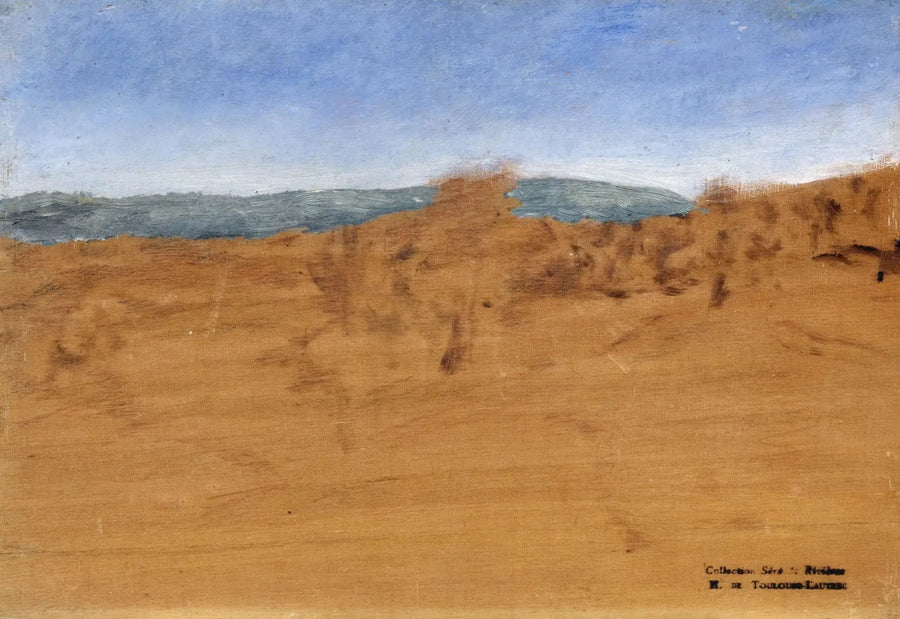 Landskap med sanddyner nær Arcachon - Henri de Toulouse-Lautrec