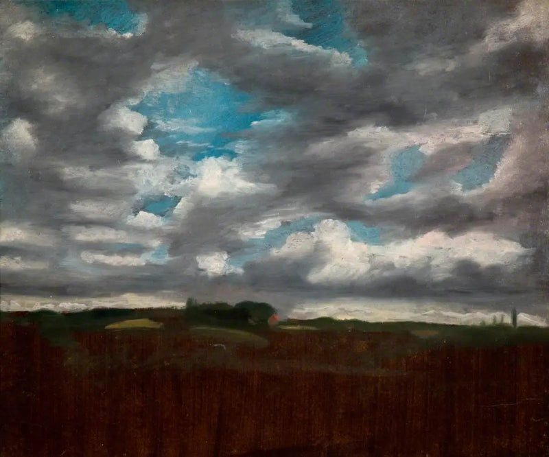 Landskap med skyer - John Constable