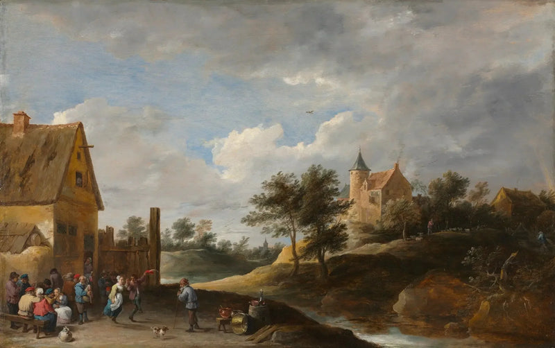  Landskap med bønder som danser - David Teniers den Yngre

Source:
Paysage avec des paysans dansant - David Teniers le Jeune