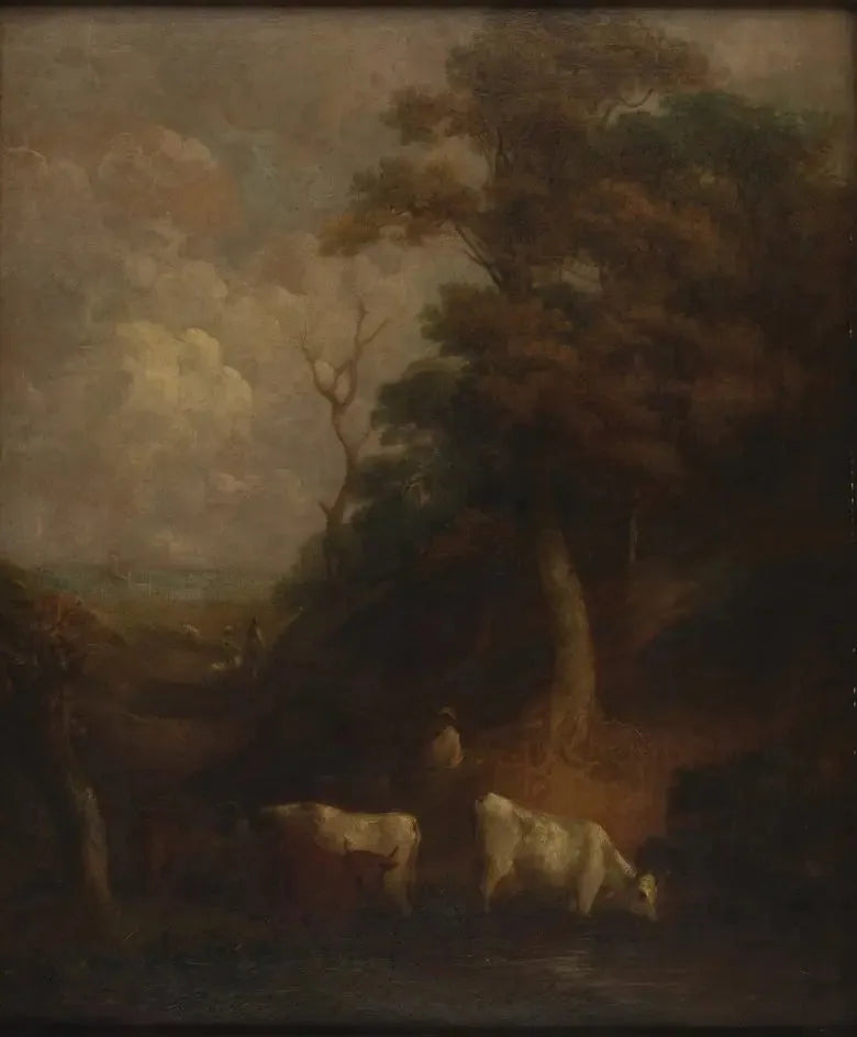 Landskap med husdyr og en dam - Thomas Gainsborough

Source:
Paysage avec du bétail et un étang - Thomas Gainsborough