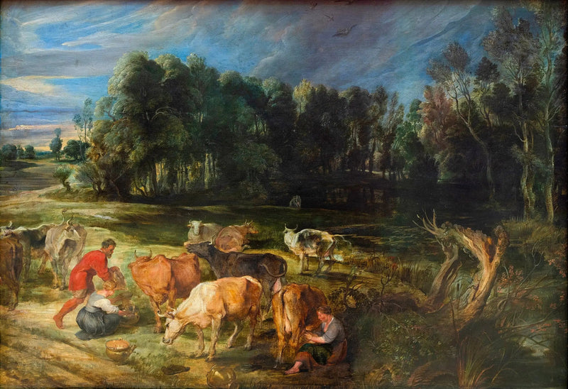Landskap med husdyr - Peter Paul Rubens