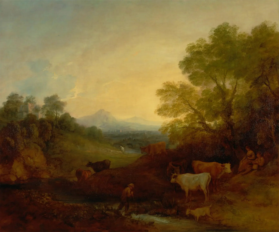  Landskap med husdyr - Thomas Gainsborough

Source:
Paysage avec du bétail - Thomas Gainsborough