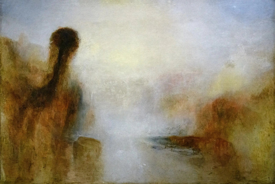 Landskap med vann - J. M. W. Turner