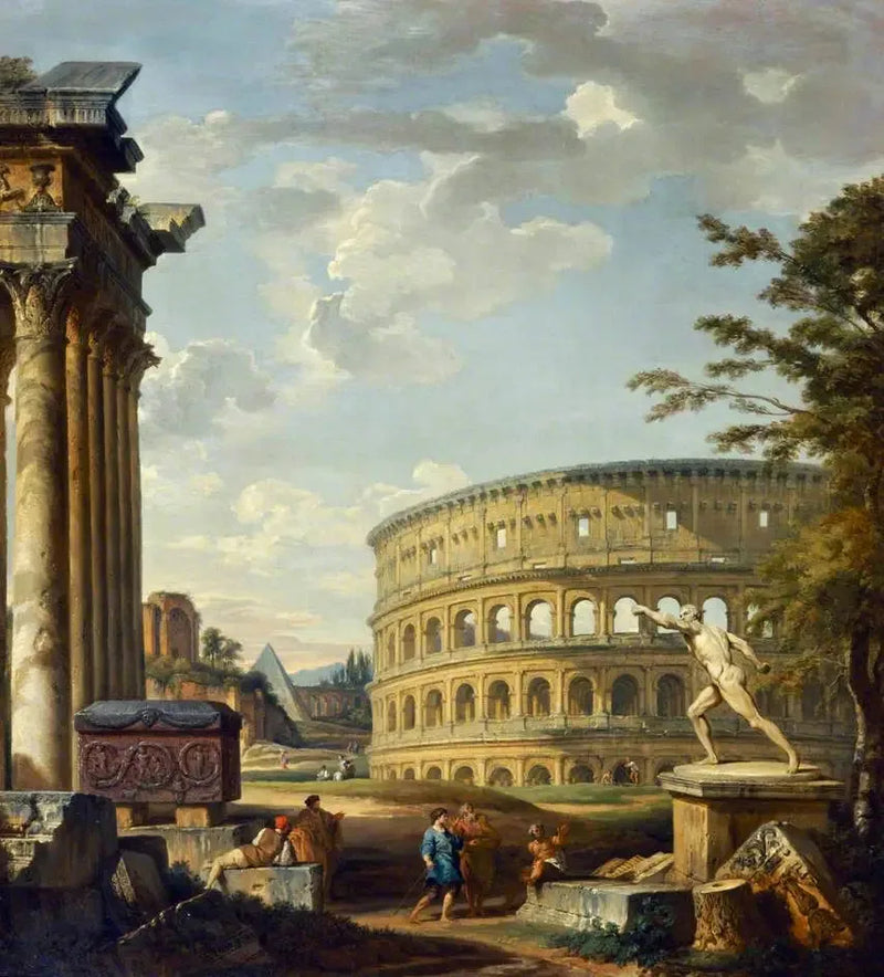 Landskap med Colosseum - Giovanni Paolo Panini

Source:
Paysage avec le Colisée - Giovanni Paolo Panini
