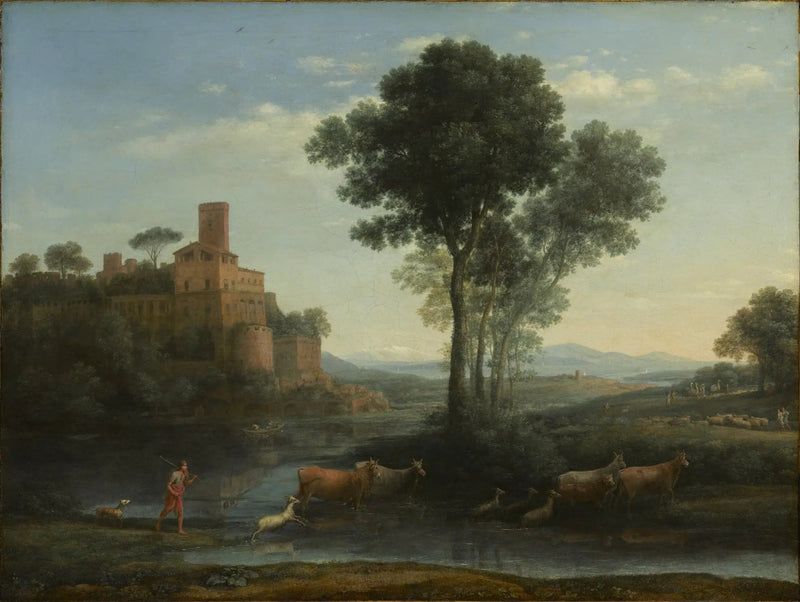 Landskap med Jakobs reise - Claude Lorrain