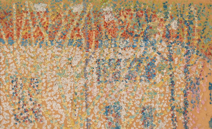 Landskap med rød hus - Kazimir Malevich