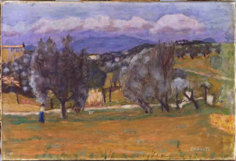 Landskap med fjell (l'Estérel) - Pierre Bonnard