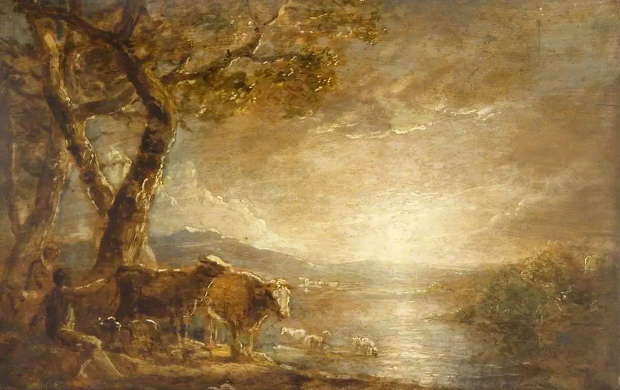 Landskap med personer og husdyr - Thomas Gainsborough

Source:
Paysage avec personnages et bétail - Thomas Gainsborough