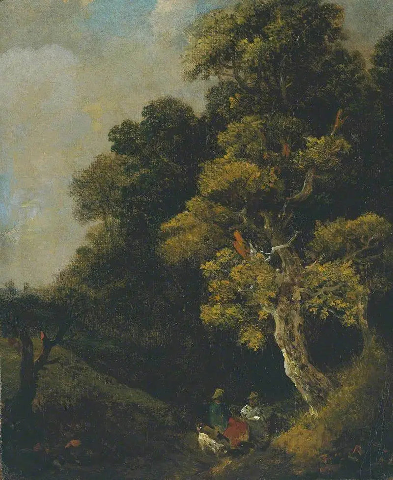 Landskap med personer under et tre - Thomas Gainsborough

Source:
Paysage avec personnages sous un arbre - Thomas Gainsborough