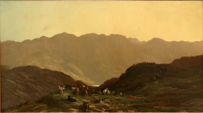  Landskap med flokk - Gustave Doré