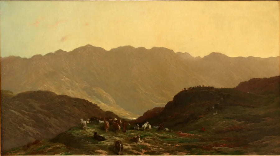  Landskap med flokk - Gustave Doré