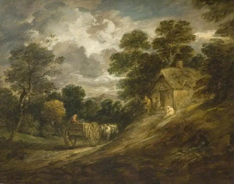 Landskap med en hytte og en vogn - Thomas Gainsborough

Source:
Paysage avec un chalet et une charrette - Thomas Gainsborough
