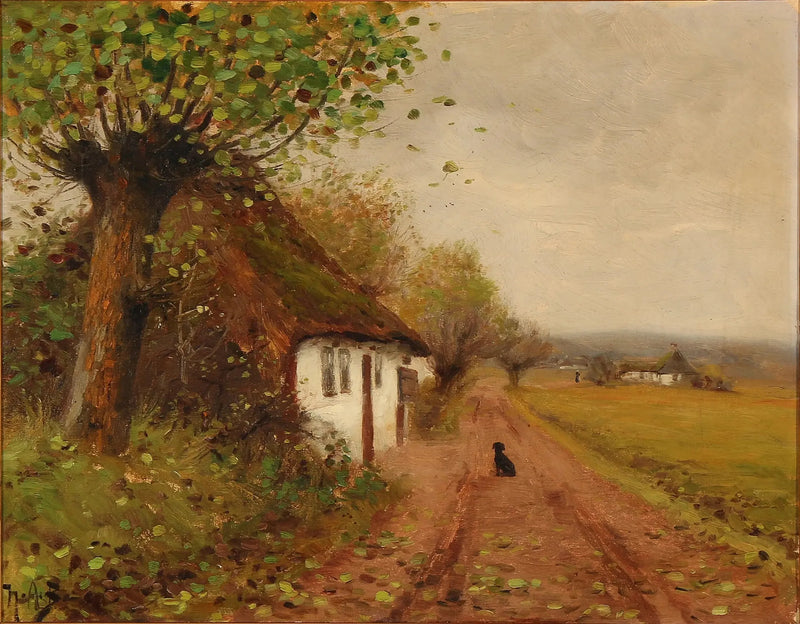  Landskap med en hund som venter på en landevei - H. A. Brendekilde

Source:
Paysage avec un chien attendant sur une route de campagne - H. A. Brendekilde