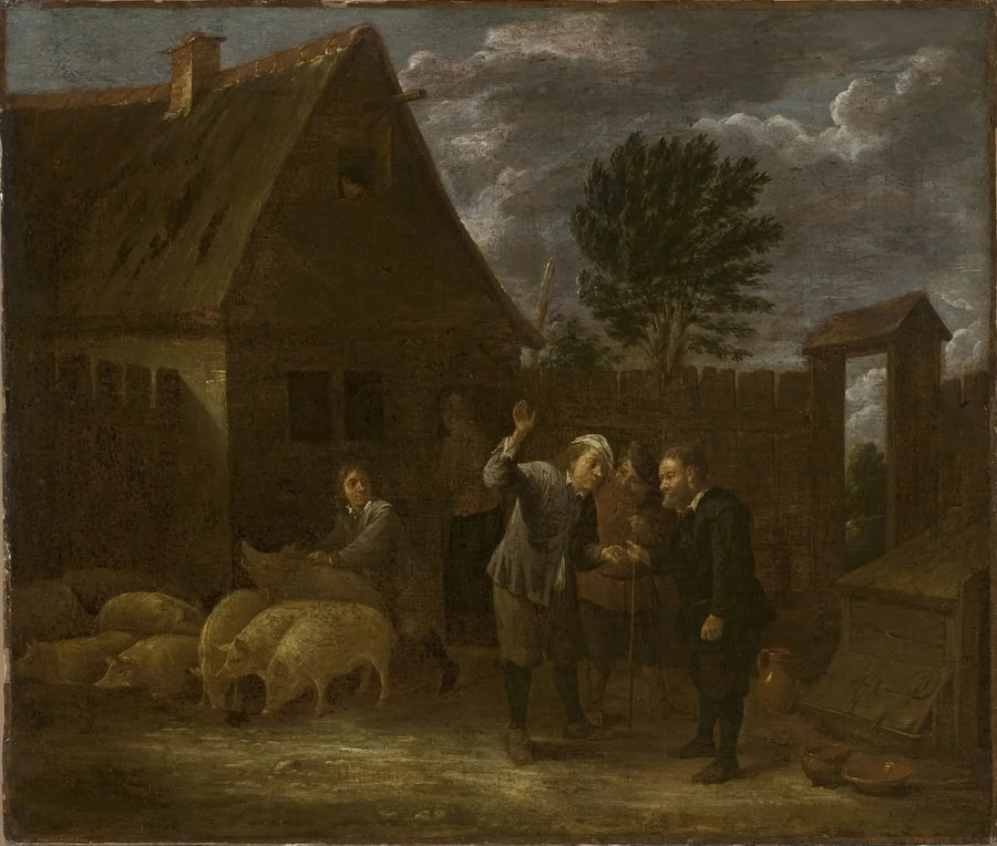 Landskap med en grisekjøper - David Teniers den Yngre

Source:
Paysage avec un vendeur de cochons - David Teniers le Jeune