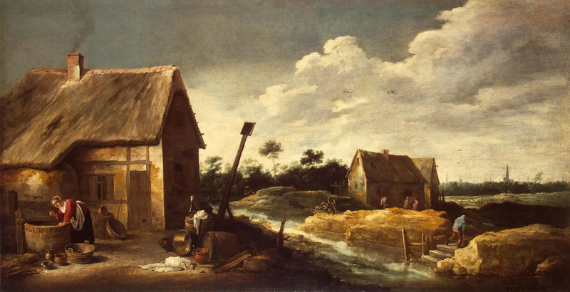 Landskap med en tjenestepike ved brønnen - David Teniers den Yngre

Source:
Paysage avec une servante au puits - David Teniers le Jeune