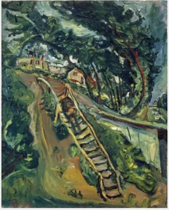  Landskap med trappetrinn - Chaim Soutine