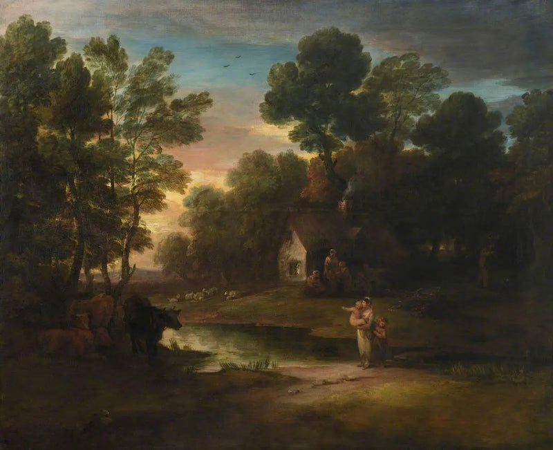 Skoglandskap med husdyr ved bredden av en dam - Thomas Gainsborough

Source:
Paysage boisé avec du bétail au bord d'un étang - Thomas Gainsborough