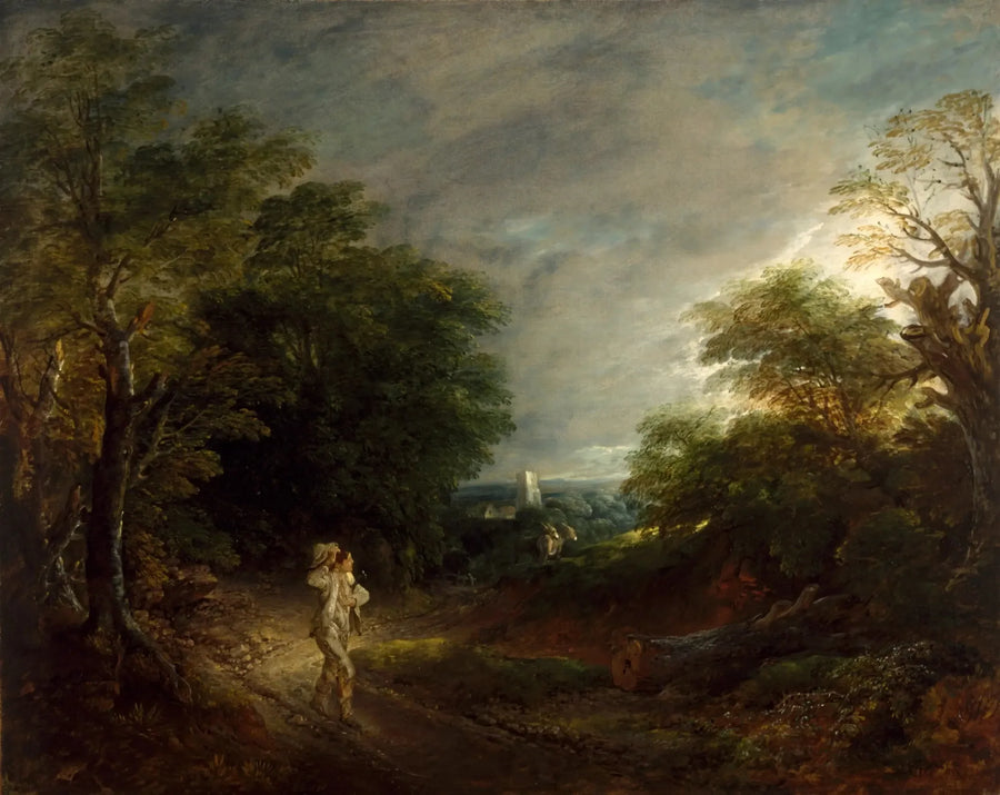 Skoglandskap med en tømrer - Thomas Gainsborough

Source:
Paysage boisé avec un bûcheron - Thomas Gainsborough