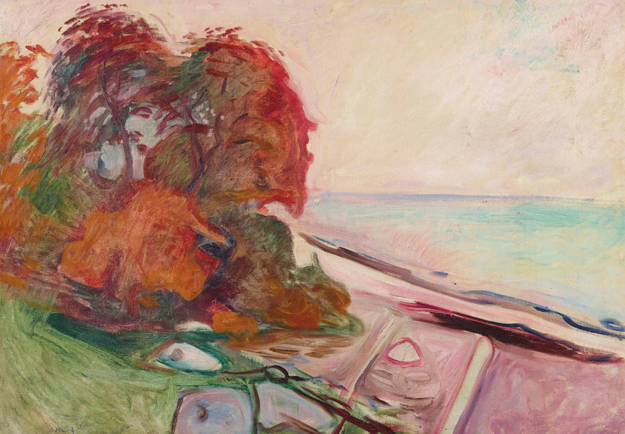 Kystlandskap - Edvard Munch