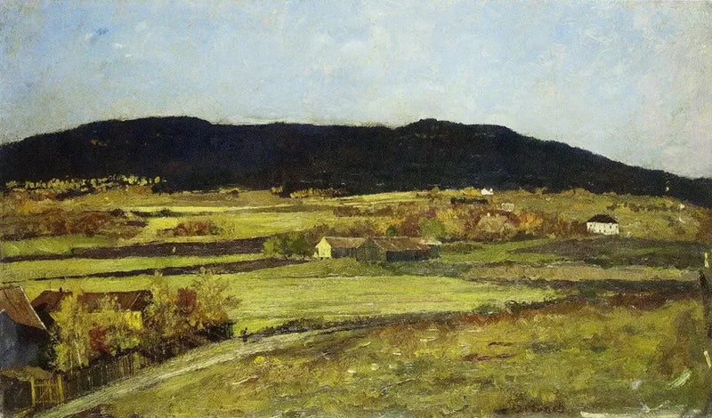 Landskap fra Asker - Edvard Munch