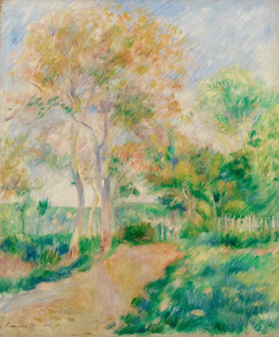 Høstlandskap - Pierre-Auguste Renoir