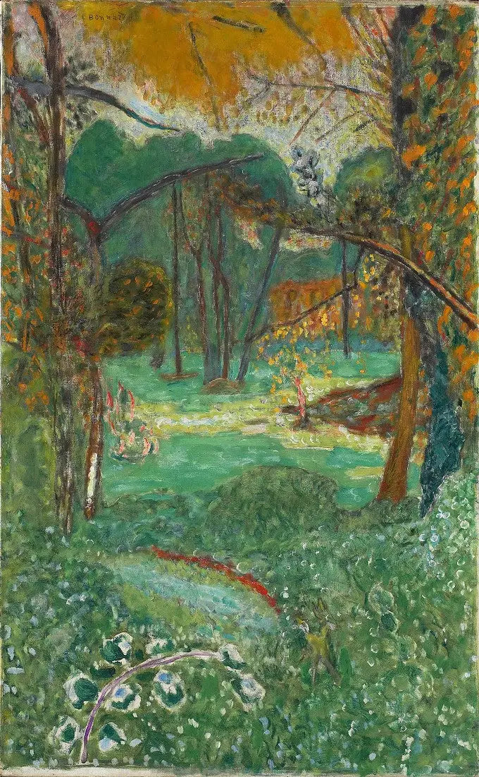 Høstlandskap - Pierre Bonnard