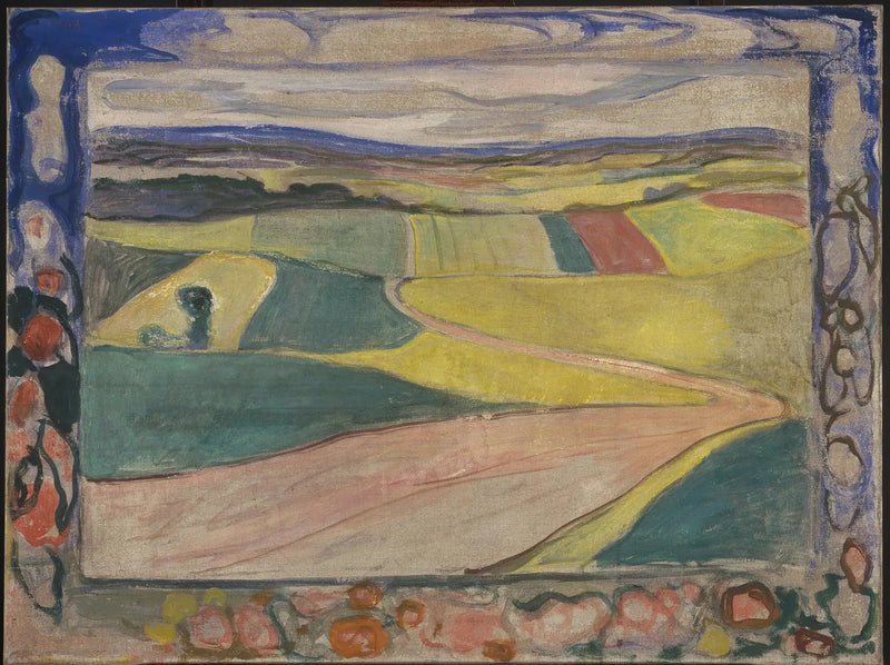 Sommerlandskap - Edvard Munch