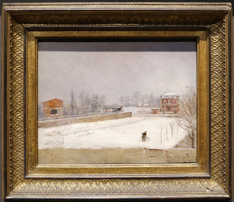 Vinterlandskap - Giuseppe De Nittis