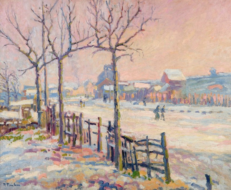 Vinterlandskap - Robert Antoine Pinchon