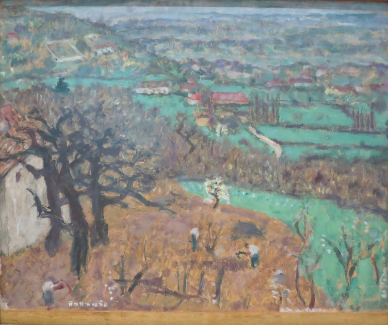 Dauphiné-landskap - Pierre Bonnard