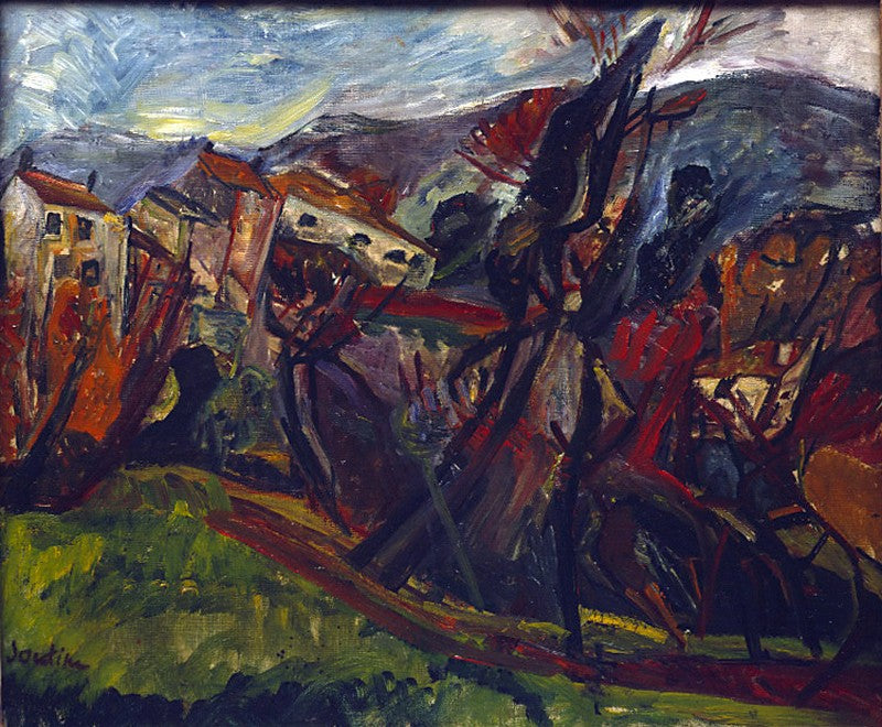 Céret-landskap - Chaim Soutine