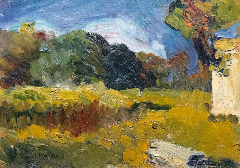 Korsikalandskap - Henri Matisse
