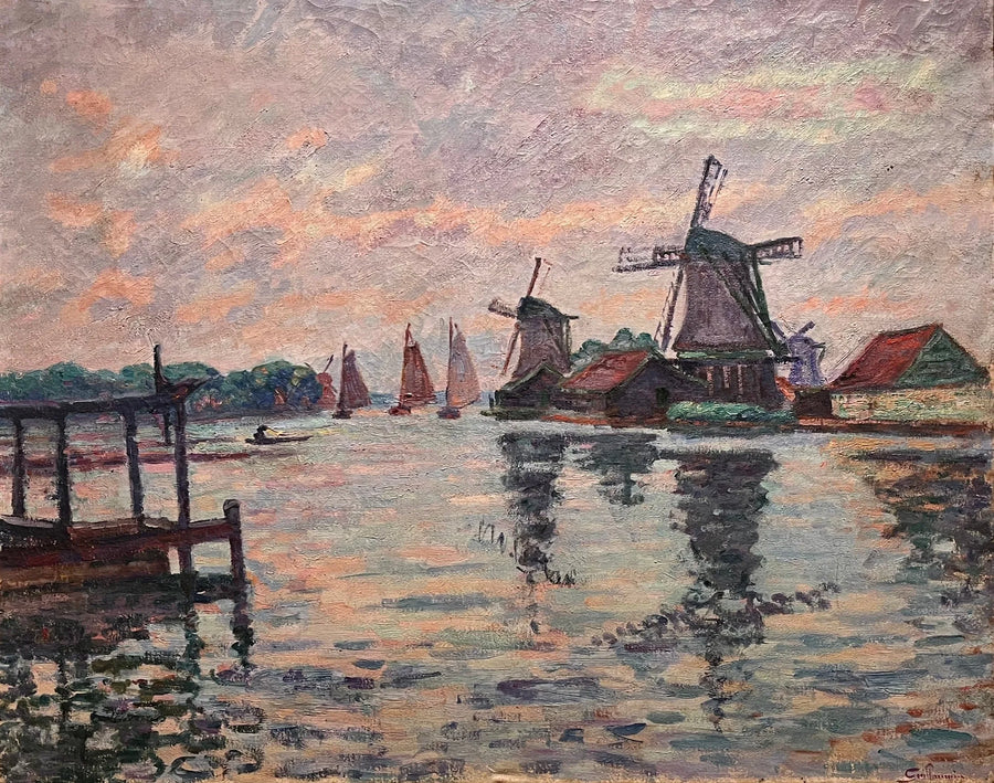 Nederland landskap - Armand Guillaumin