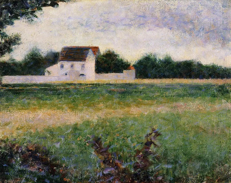 Landskap fra Île-de-France - Georges Seurat