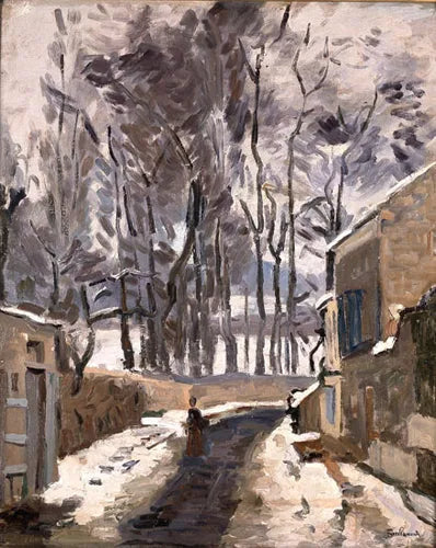 Louveciennes-landskap - Armand Guillaumin
