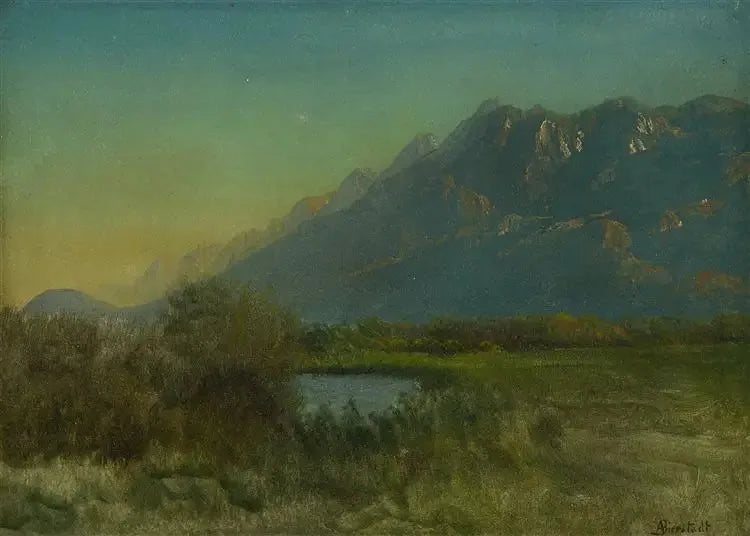 Fjellandskap - Albert Bierstadt

Source:
Paysage de montagne - Albert Bierstadt