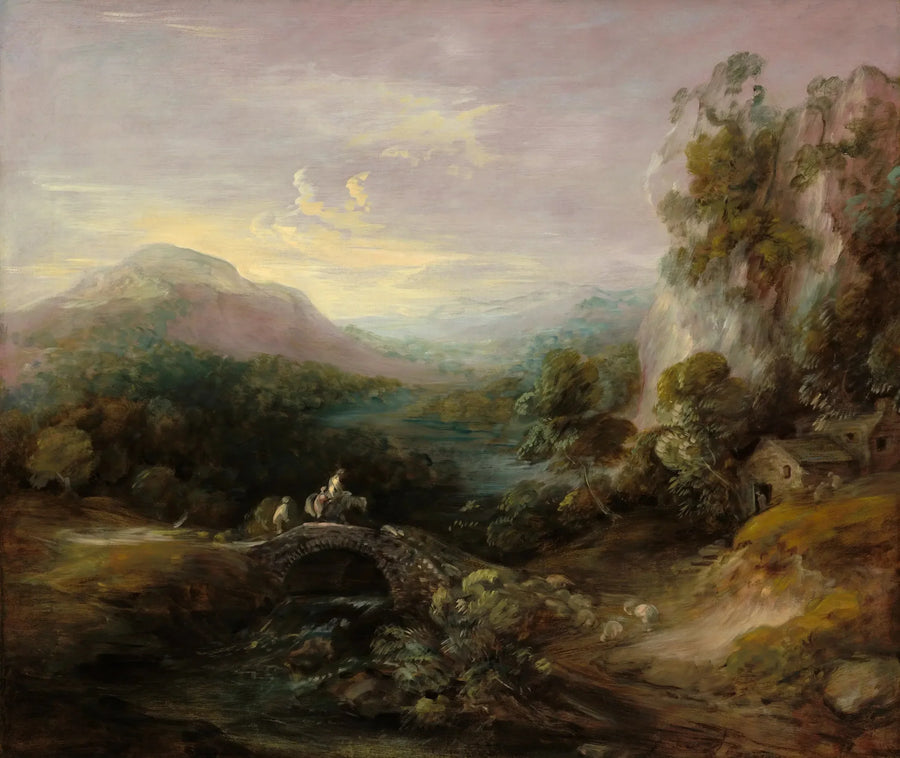 Fjellandskap med bro - Thomas Gainsborough

Source:
Paysage de montagne avec pont - Thomas Gainsborough