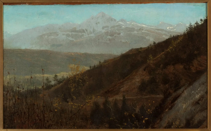 Fjellandskap - Lawrence Alma-Tadema