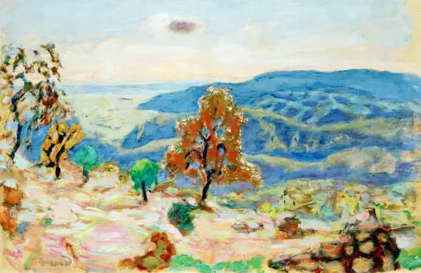 Fjellandskap - Pierre Bonnard