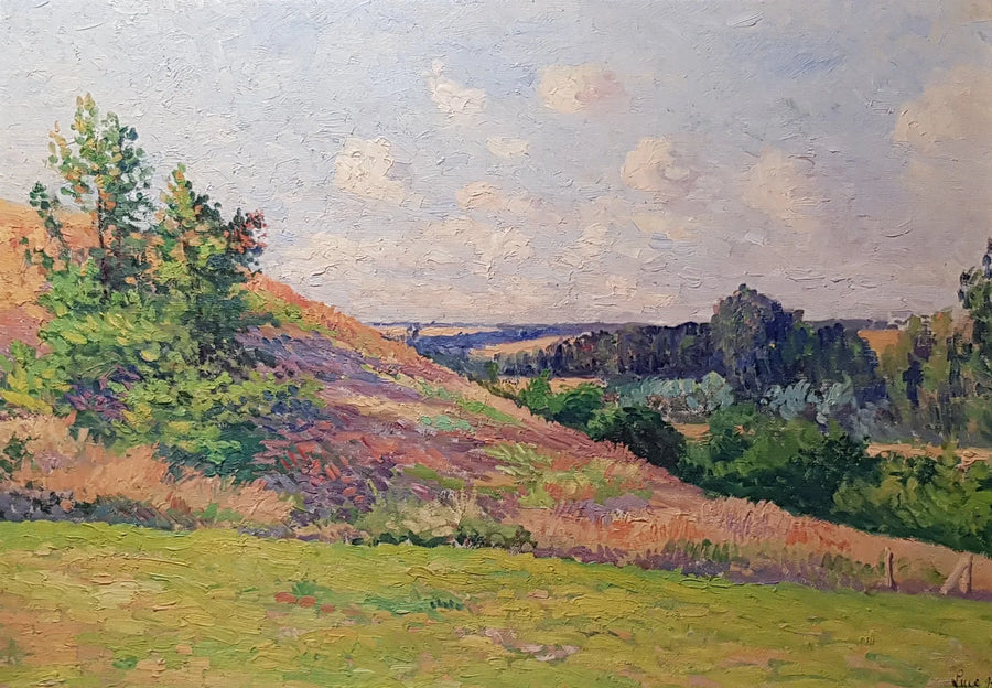 Normandie landskap, Bazincourt - Maximilien Luce