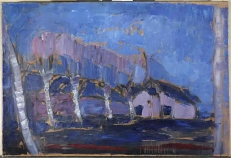 Nattlandskap II - Piet Mondrian