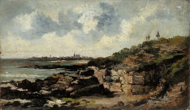 Kystlandskap, Le Havre - Eugène Boudin