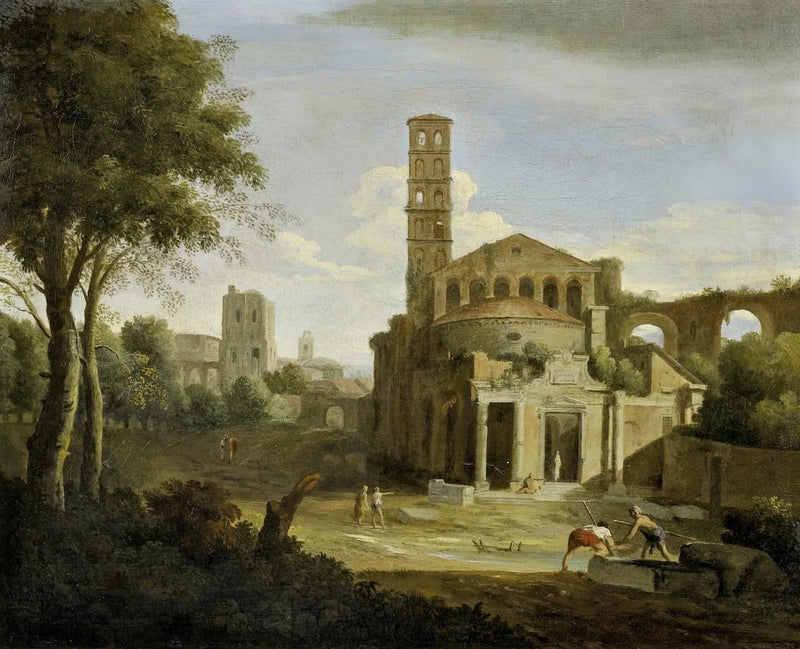 Italienske ruinlandskap - Sebastiano Ricci