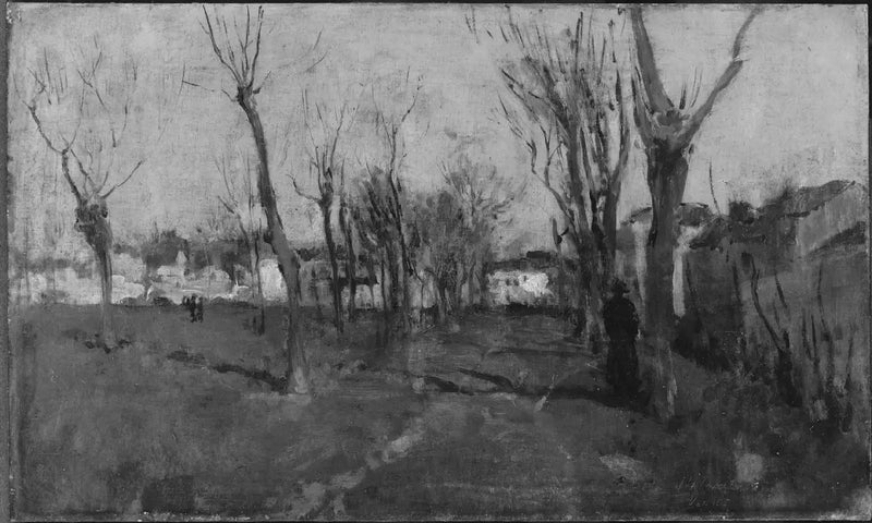 Venetiansk landskap - John Henry Twachtman