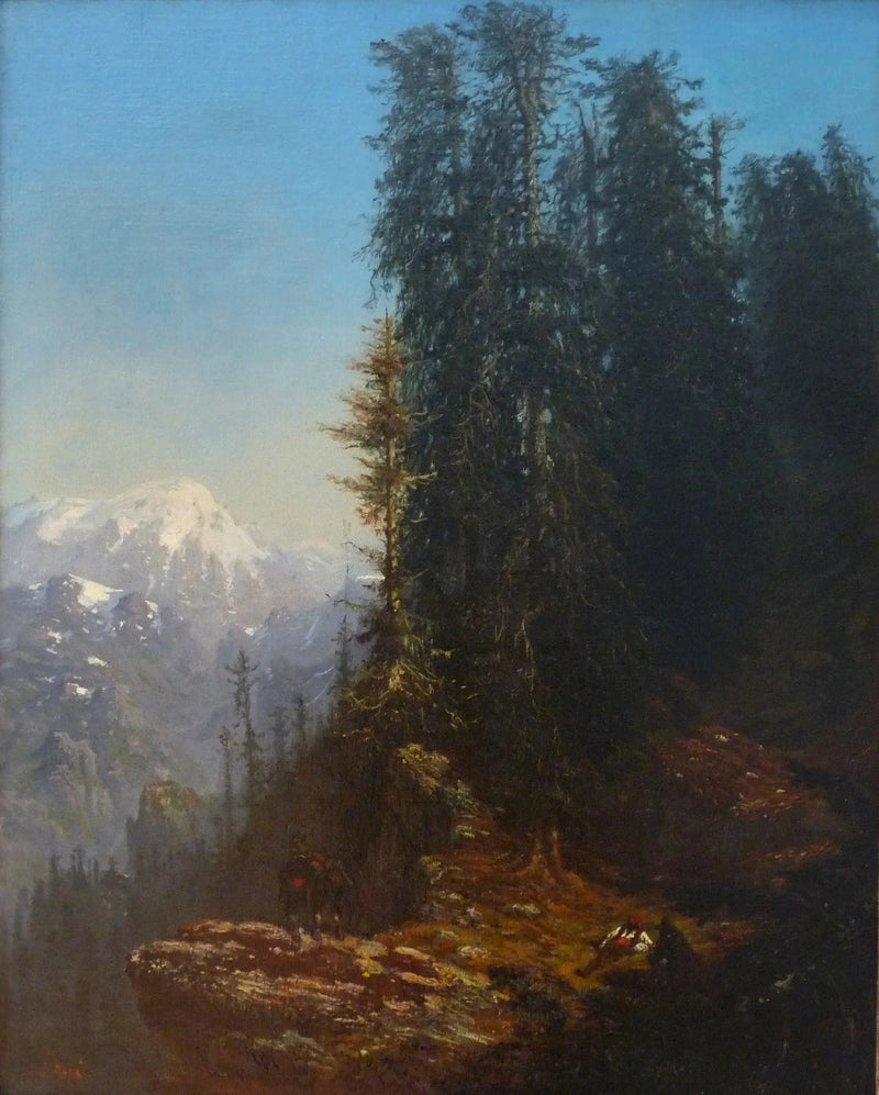 Pyrénées-landskap - Gustave Doré