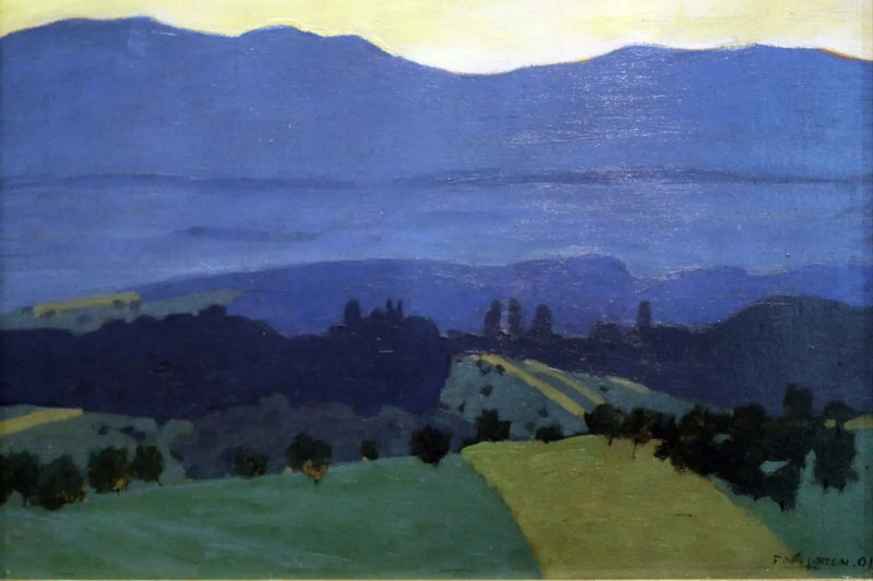 Juralandskap nær Romanel - Félix Vallotton

Source:
Paysage du Jura près de Romanel - Félix Vallotton