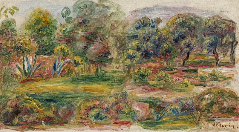 Landskap fra Midi - Pierre-Auguste Renoir